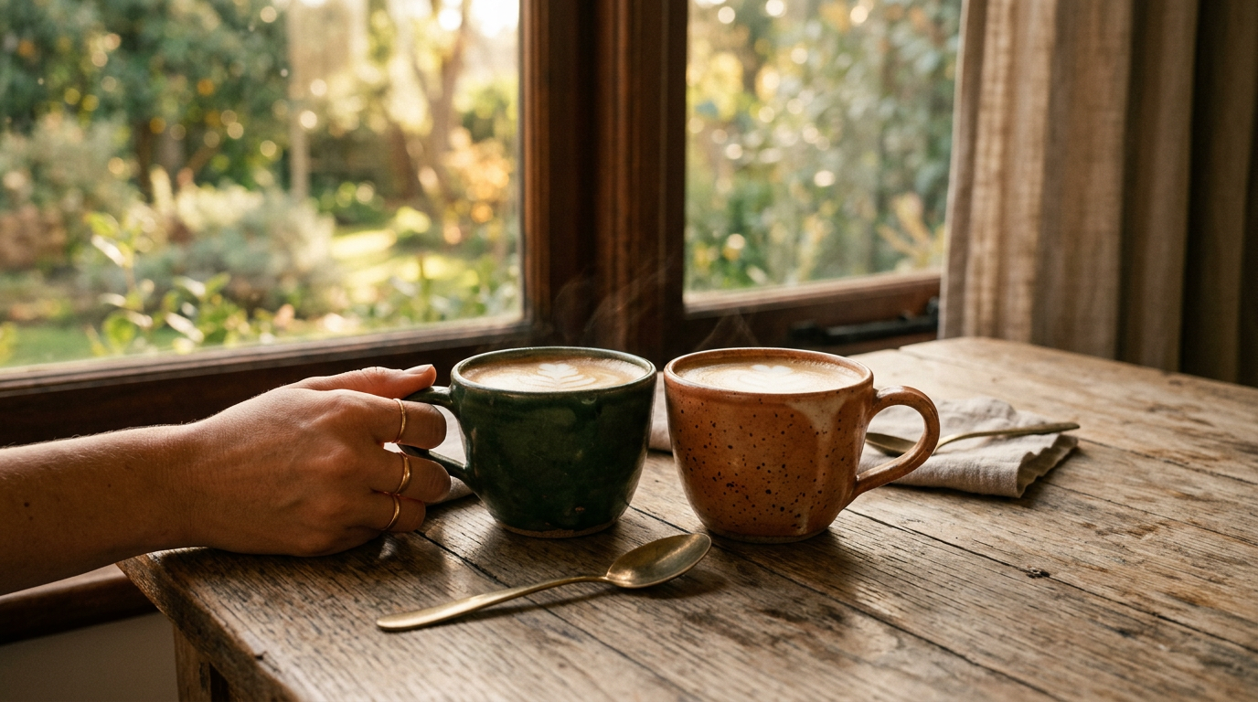 Paar findet zueinander — Hoffnung und Verbundenheit in der Patchworkfamilie