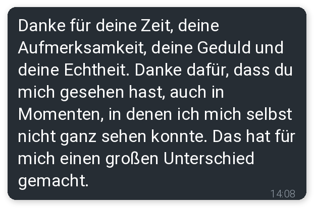 Kundenfeedback aus dem 1:1 Coaching